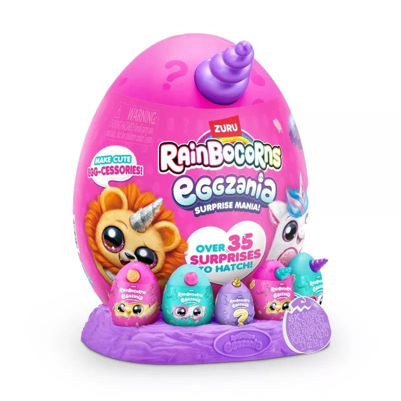 Mängufiguur Zuru Rainbocorns Eggzania Surprise Series 1 — sortimendist kogumisfiguur (üks tk)