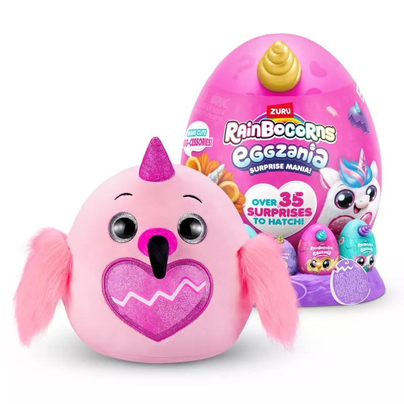 Mängufiguur Zuru Rainbocorns Eggzania Surprise Series 1 — sortimendist kogumisfiguur (üks tk)
