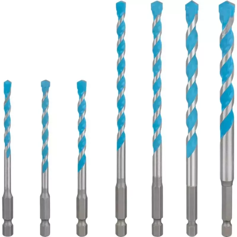 Puurikomplekt Bosch EXPERT HEX-9 MultiConstruction, 7 tk (Ø5, 5,5, 6, 7, 8, 10 mm)
