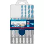 Puurikomplekt Bosch EXPERT HEX-9 MultiConstruction, 7 tk (Ø5, 5,5, 6, 7, 8, 10 mm)