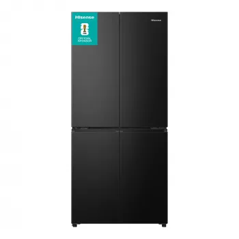 Hisense RQ5P470SAFD eraldiseisev 483 L must, roostevaba teras