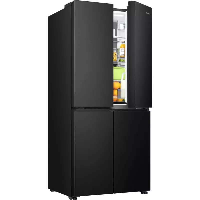 Hisense RQ5P470SAFD eraldiseisev 483 L must, roostevaba teras