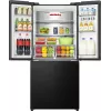 Hisense RQ5P470SAFD eraldiseisev 483 L must, roostevaba teras