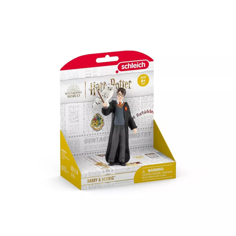 Schleich Harry Potter ja Hedwig kujuke Mitmevärviline 42633 Soovitatav vanus 6+