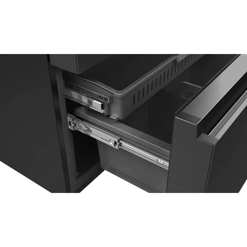 Hisense RF728N4SBFE külmik-sügavkülmik eraldiseisev 560 L Must