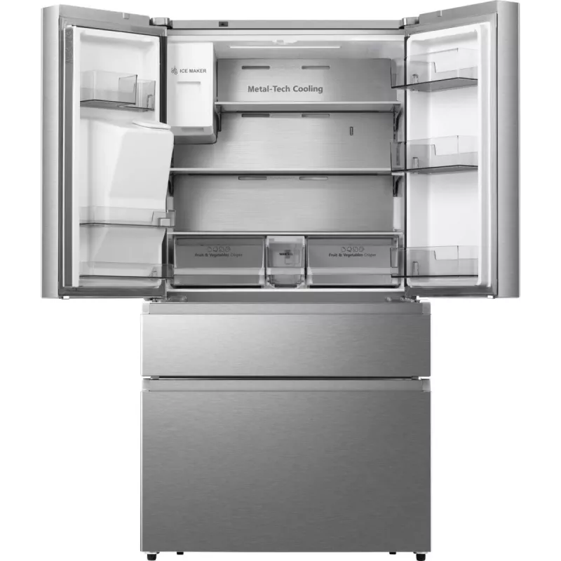 Hisense RF728N4SASE Eraldiseisev 560 L Roostevaba teras