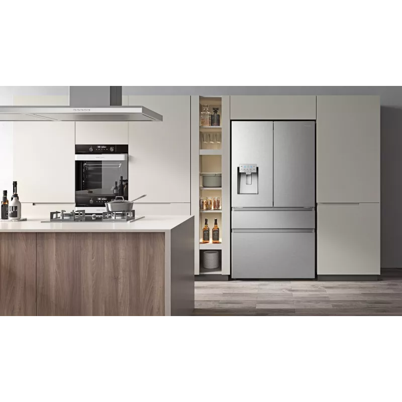 Hisense RF728N4SASE Eraldiseisev 560 L Roostevaba teras