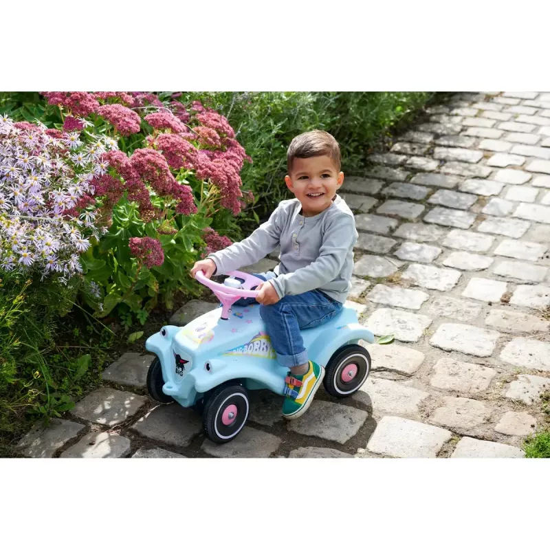 Sõiduauto BIG Bobby Car tõuketüüp 1 kasutaja 4 ratast Roosa Türkiis