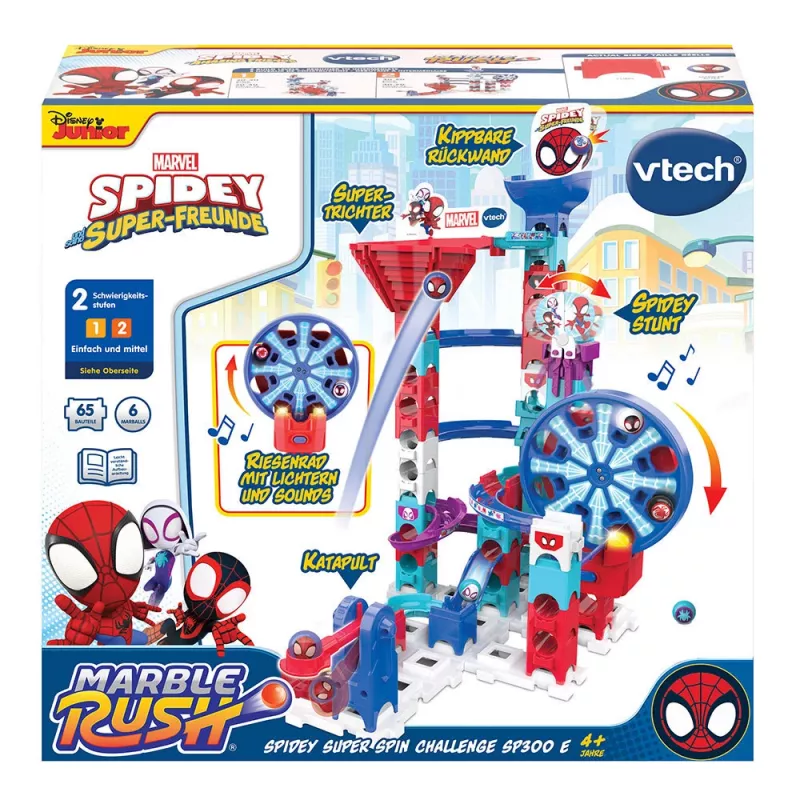 VTech Marble Rush 561704, 4 a, vajalikud patareid, AAA, mitmevärviline