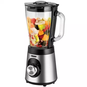 Unold Edel 1,5 L lauasegisti 500 W Must, Roostevaba teras, Läbipaistev