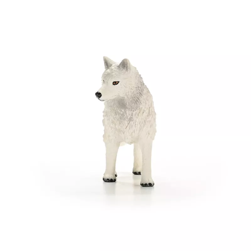Figuur Schleich Wilk Polarny 14880 – loomafiguur, detailne plastikmudel, kollektsioneeritav mängufiguur