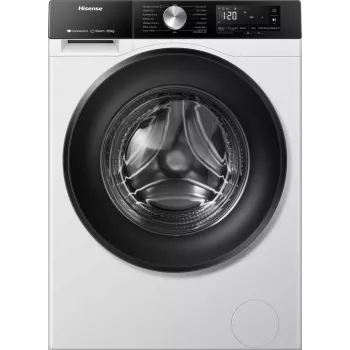 Hisense WD3S8043BW3 pesumasin-kuivati Eraldiseisev Eestlaetav Valge