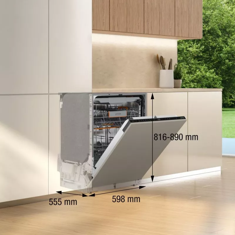 Gorenje GV663A66 täielikult sisseehitatav 16 komplektile