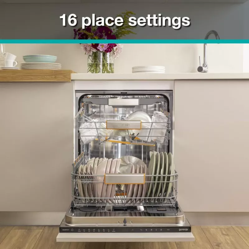 Gorenje GV663A66 täielikult sisseehitatav 16 komplektile