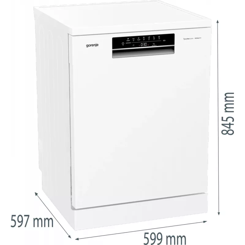 Gorenje GS643C90W vabaltseisev 16 komplektiga