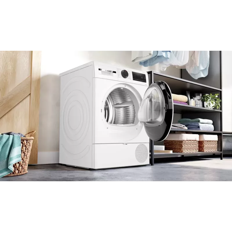 Bosch Serie 6 WQG241001 pesukuivatusrest Vabaltseisev Eestlaetav 9 kg Valge