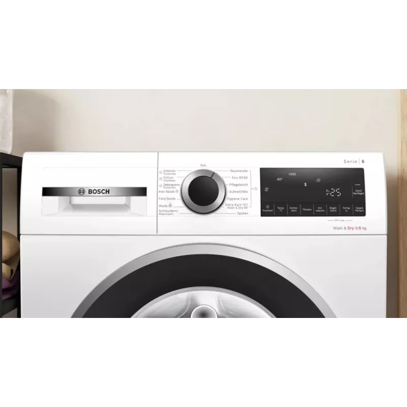 Bosch WNG24442 pesumasin-kuivati Vabaltseisev Eestlaadimine Valge
