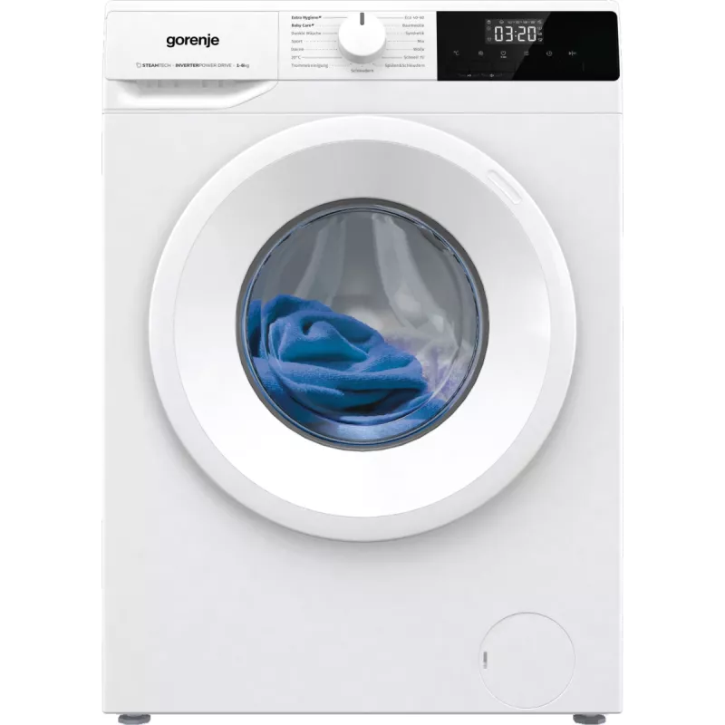 Gorenje WNHPI62SCPS/DE pesumasin eestlaetav 6 kg 1200 RPM Valge