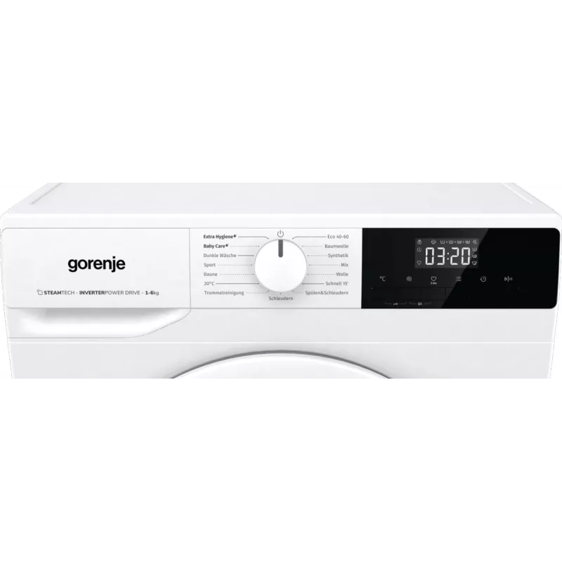 Gorenje WNHPI62SCPS/DE pesumasin eestlaetav 6 kg 1200 RPM Valge