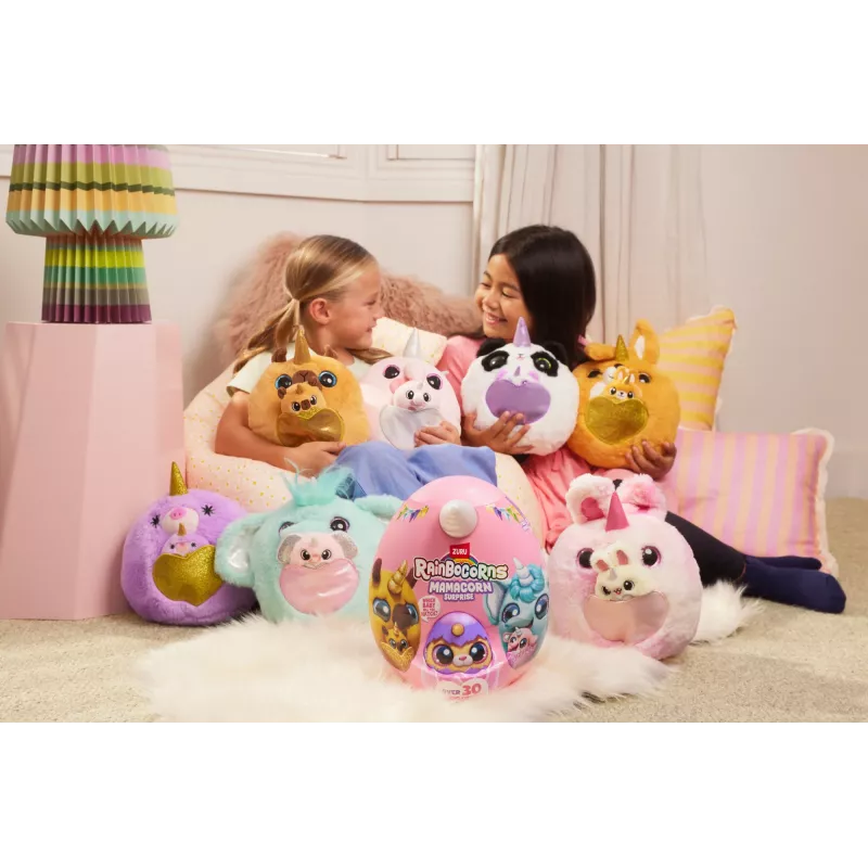 Mängufiguur Zuru Mamacorn Surprise — kogutav Rainbocorns üksik sortimendifiguur