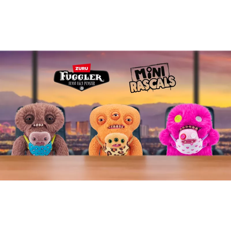 ZURU Fuggler Mini Rascals 9-tolline sortiment, seeria 1 (Double Trouble)