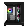 Fortron FSP Geh Mini S140 BA micro-ATX / M-ITX arvutikorpus, ARGB, must