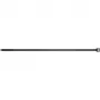 Paralleelse sisestusega kaabliside FISCHER 37573 — nailon, 200 mm × 3,6 mm, must, 100 tk