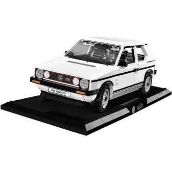 Mudelikomplekt mõõtkavas 1:12 Cobi Volkswagen Golf GTI 1976–1983 Executive Edition — detailne ehitatav koopia