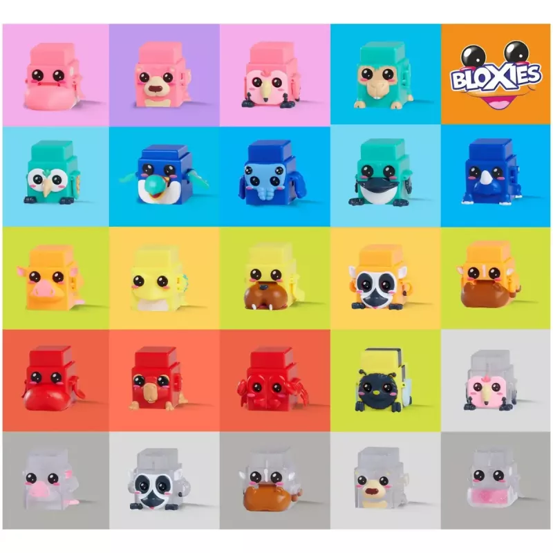 Mängufiguuride pakk, Simba-Dickie Bloxies Series 2 — Seguvalik, 4 figuuri
