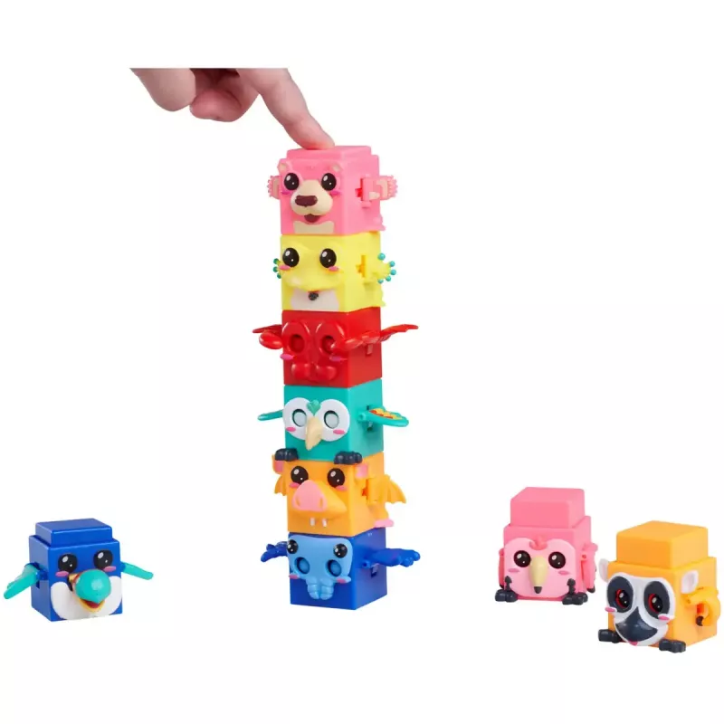 Mängufiguuride pakk, Simba-Dickie Bloxies Series 2 — Seguvalik, 4 figuuri