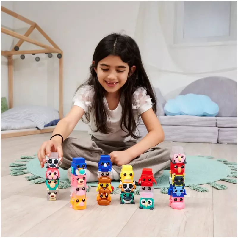 Mängufiguuride pakk, Simba-Dickie Bloxies Series 2 — Seguvalik, 4 figuuri