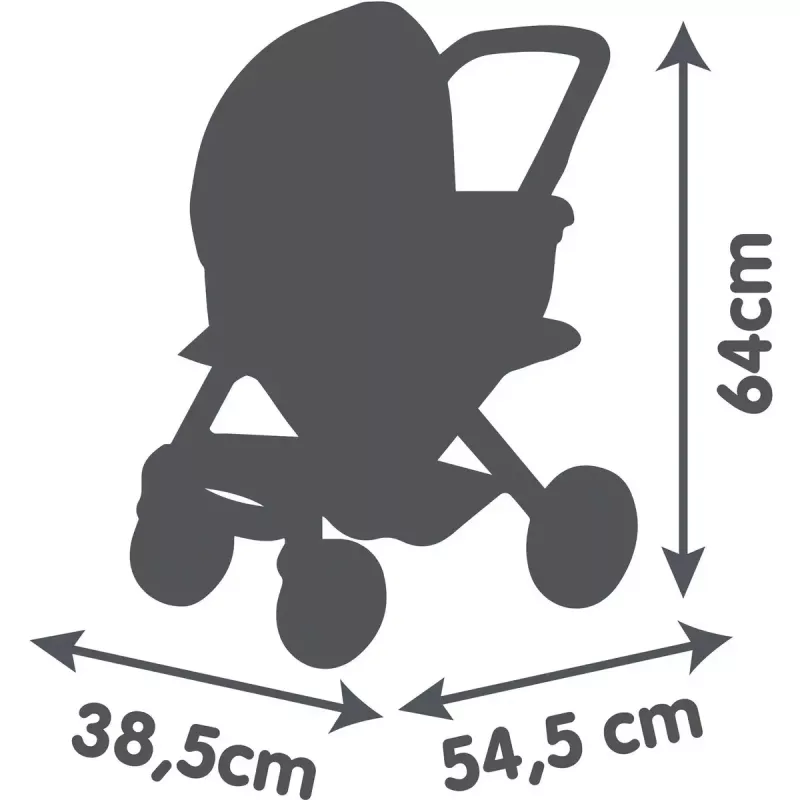 Nuku käru 3-ühes Simba-Dickie Smoby Maxi-Cosi beež