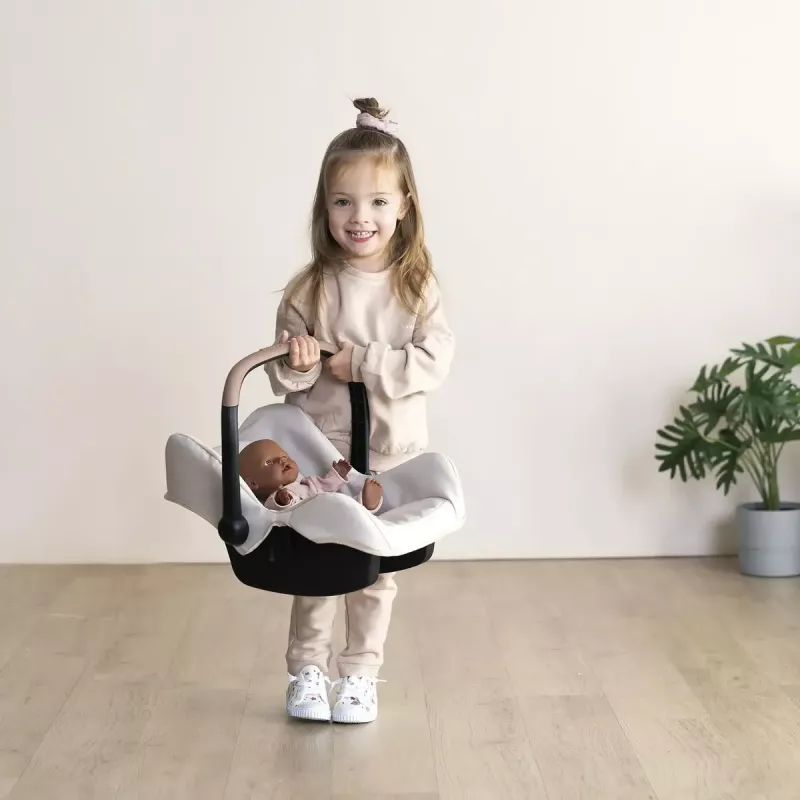 nukk car seat Simba-Dickie Maxi-Cosi, beige — accessory for dolls