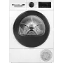 Bosch Serie 6 WQG243D41 pesukuivati Eraldiseisev Eestlaetav 9 kg Valge