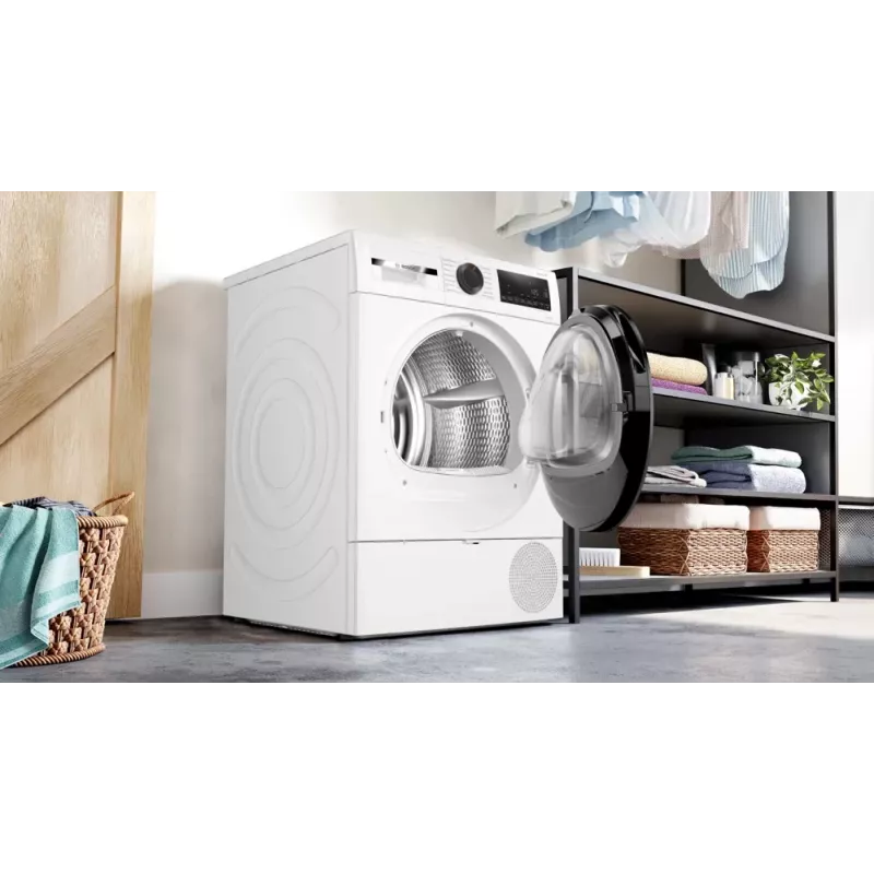 Bosch Serie 6 WQG243D41 pesukuivati Eraldiseisev Eestlaetav 9 kg Valge