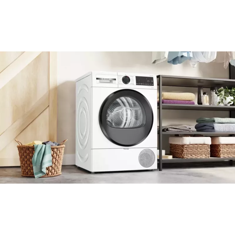 Bosch Serie 6 WQG243D41 pesukuivati Eraldiseisev Eestlaetav 9 kg Valge