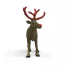 schleich WILD LIFE Kuldse aastapäeva põhjapõder, 14 a, Mitmevärviline, 1 tk