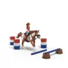 schleich HORSE CLUB Hannah' lääneseiklused, 5-aastastele, Hobused, Mitmevärviline, Plastist