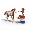schleich HORSE CLUB Hannah' lääneseiklused, 5-aastastele, Hobused, Mitmevärviline, Plastist