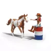 schleich HORSE CLUB Hannah' lääneseiklused, 5-aastastele, Hobused, Mitmevärviline, Plastist
