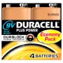 Duracell Plus Power ühekordne patarei 9V leelis