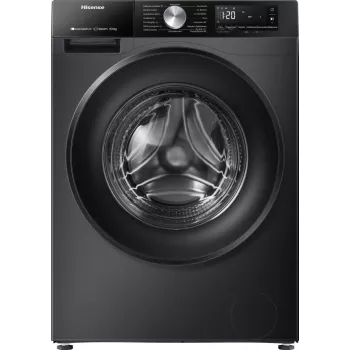 Hisense WD3S8043BB3 pesumasin-kuivati Eraldiseisev Eestlaaditav Must