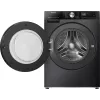 Hisense WD3S8043BB3 pesumasin-kuivati Eraldiseisev Eestlaaditav Must