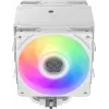 CPU jahuti SCYTHE Mugen 6 Dual Fan Valge ARGB Edition, kaks 120 mm ventilaatorit, valge viimistlus