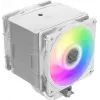 CPU jahuti SCYTHE Mugen 6 Dual Fan Valge ARGB Edition, kaks 120 mm ventilaatorit, valge viimistlus