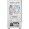 Tornarvuti korpus AEROCOOL Viewport Mini-G-WT-v4 ARGB kahe karastatud klaasiga paneeliga, valge