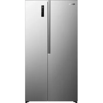 Gorenje külmik-sügavkülmik NRS917E41X SI, eraldiseisev, Ameerika uks, hall, 2 ust, puutetundlik, LED