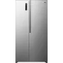 Gorenje külmik-sügavkülmik NRS917E41X SI, eraldiseisev, Ameerika uks, hall, 2 ust, puutetundlik, LED