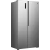 Gorenje külmik-sügavkülmik NRS917E41X SI, eraldiseisev, Ameerika uks, hall, 2 ust, puutetundlik, LED