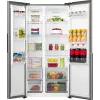 Gorenje külmik-sügavkülmik NRS917E41X SI, eraldiseisev, Ameerika uks, hall, 2 ust, puutetundlik, LED